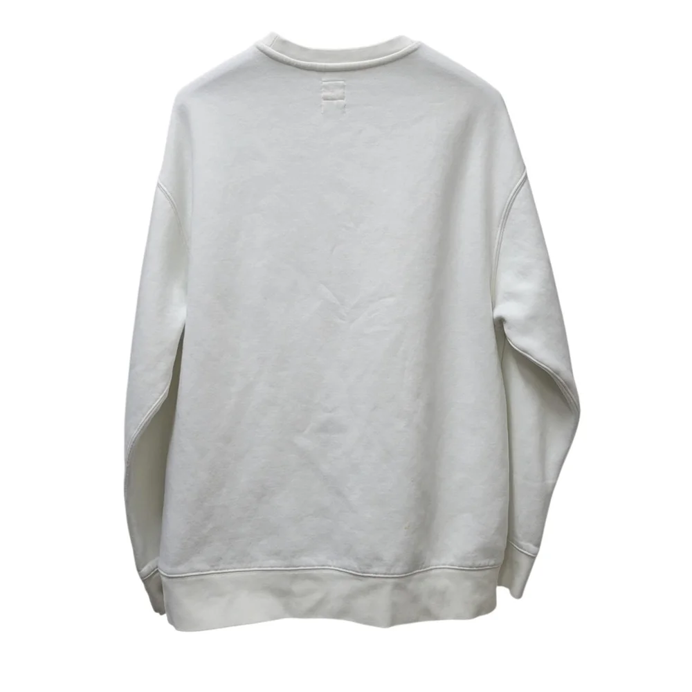 Levi’s Men's T3 Relaxed Graphic Crew Neck Long Sleeve Beige Sweatshirt Large